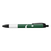 Pakistaanse vlag zwarte inkt pen (Bovenkant)