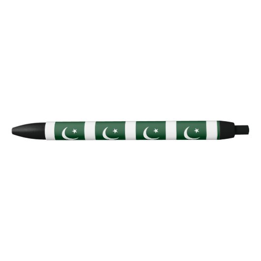 Pakistaanse vlag zwarte inkt pen (Voorkant)