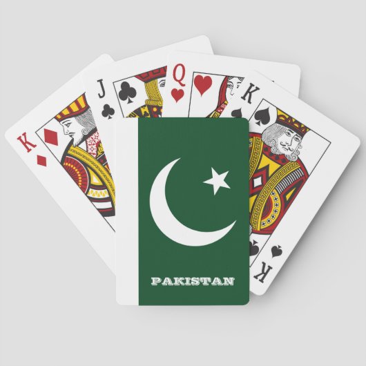 Pakistaanse vlagspelen, Pakistaanse speelkaarten (Achterkant)