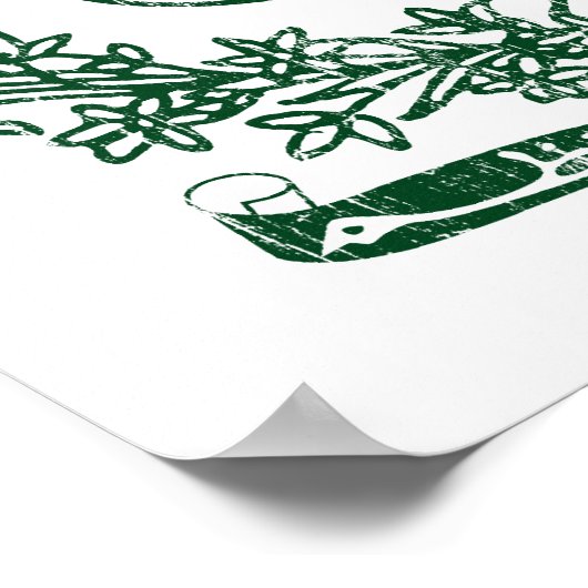 Pakistaanse wapenschild poster (Hoek)