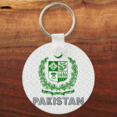 Pakistaanse wapenschild sleutelhanger (Voorkant)
