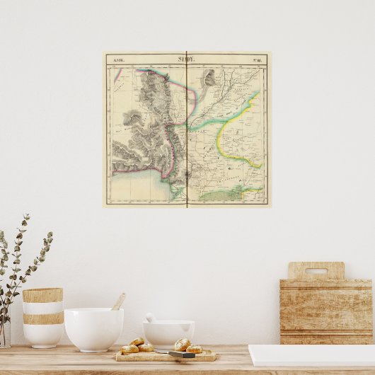 Pakistan, Azië 81 Poster (Keuken)