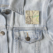 Pakistan, Azië 81 Vierkante Button 5,1 Cm (In situ)