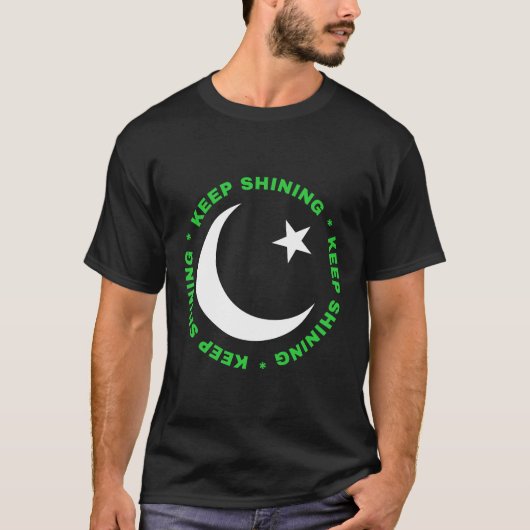 Pakistan blijft schitteren t-shirt (Voorkant)