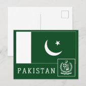 Pakistan Briefkaart (Voorkant / Achterkant)