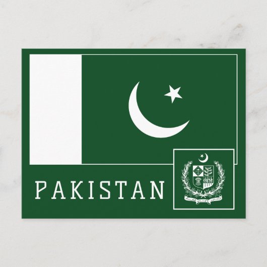 Pakistan Briefkaart (Voorkant)