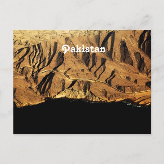 Pakistan Briefkaart (Voorkant)