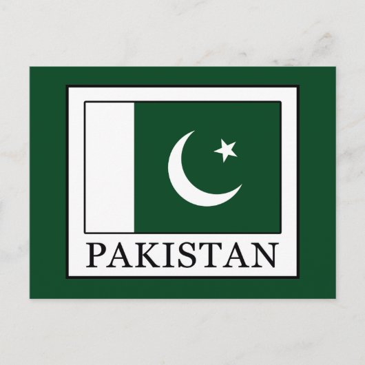 Pakistan Briefkaart (Voorkant)
