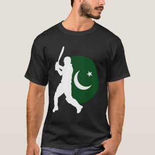 Pakistan Cricket Kinderen Pakistaanse Cricketer T-shirt
