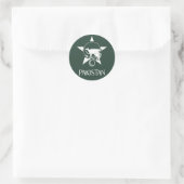 Pakistan Cricket Ronde Sticker (Tas)