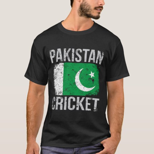 Pakistan Cricket  T-shirt (Voorkant)