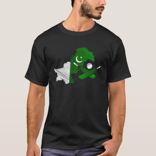 Pakistan Cricket Team T-shirt (Voorkant)