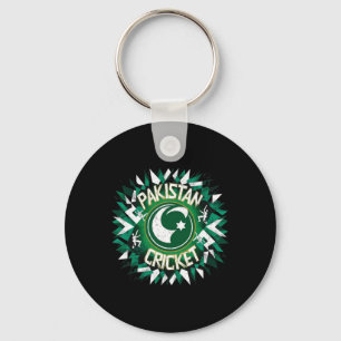 Pakistan Cricketshirt Cricket Vlag Van Pakistan 4 Sleutelhanger