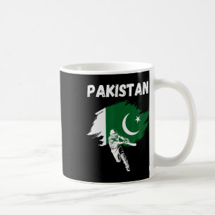 Pakistan Cricketshirt Cricket Vlag Van Pakistan Koffiemok