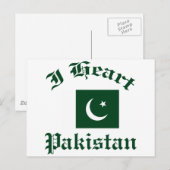 Pakistan Design Briefkaart (Voorkant / Achterkant)