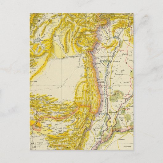 Pakistan en Afghanistan Briefkaart (Voorkant)