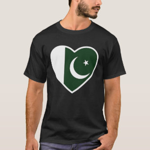 Pakistan Erfgoed Pakistaanse vlag Pakistaanse root T-shirt