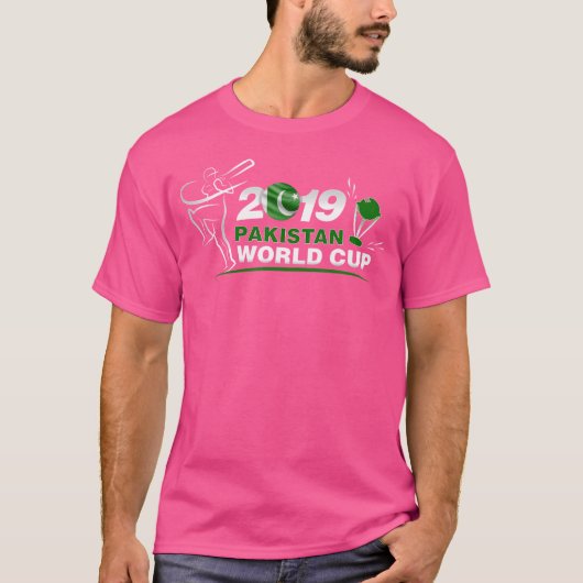 Pakistan Fan Cricket T-shirt (Voorkant)
