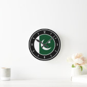 Pakistan Flag Elegant Ronde Klok (Huis)