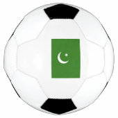 Pakistan Flag Emblem Voetbal (Voorkant)
