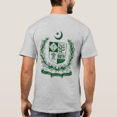 Pakistan Flag Independence Celebration T-shirt (Achterkant)
