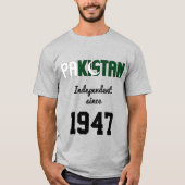 Pakistan Flag Independence Celebration T-shirt (Voorkant)