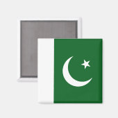 Pakistan Flag Magnet (Voorkant / Achterkant)