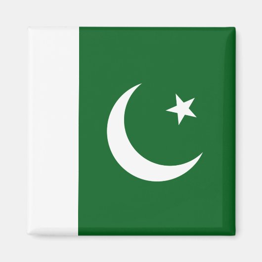 Pakistan Flag Magnet (Voorkant)