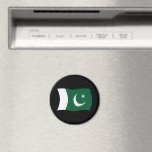 Pakistan Flag Magnet (Insitu (Vaatwasser))
