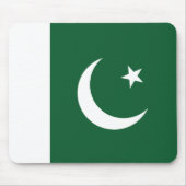 Pakistan Flag Mousepad Muismat (Voorkant)