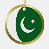 Pakistan Flag Ornament (Voorkant)