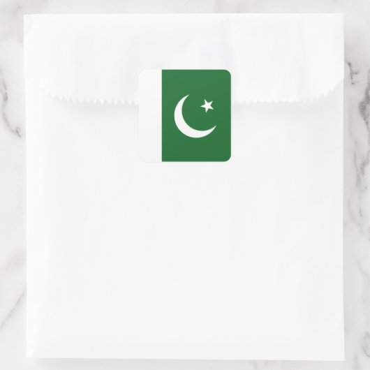 Pakistan Flag Sticker (Tas)