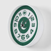 Pakistan Flag Wall klok (Hoek)