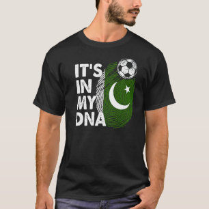 Pakistan in mijn DNA Pakistaans vlaggenteam Pakist T-shirt
