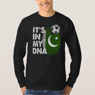 Pakistan in mijn DNA Pakistaans vlaggenteam Pakist T-shirt