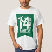 Pakistan Independence Day T-shirts (Voorkant)
