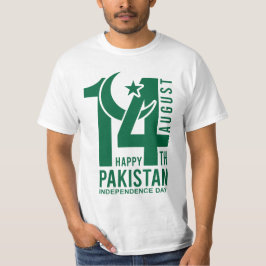 Pakistan Independence Day T-shirts