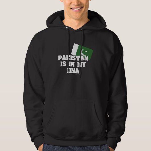 Pakistan Is In My DNA Pakistani Hoodie (Voorkant)