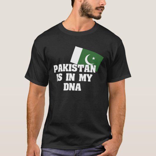 Pakistan Is In My DNA Pakistani T-shirt (Voorkant)