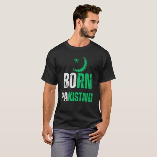 Pakistan is mijn identiteit t-shirt (Voorkant volledig)