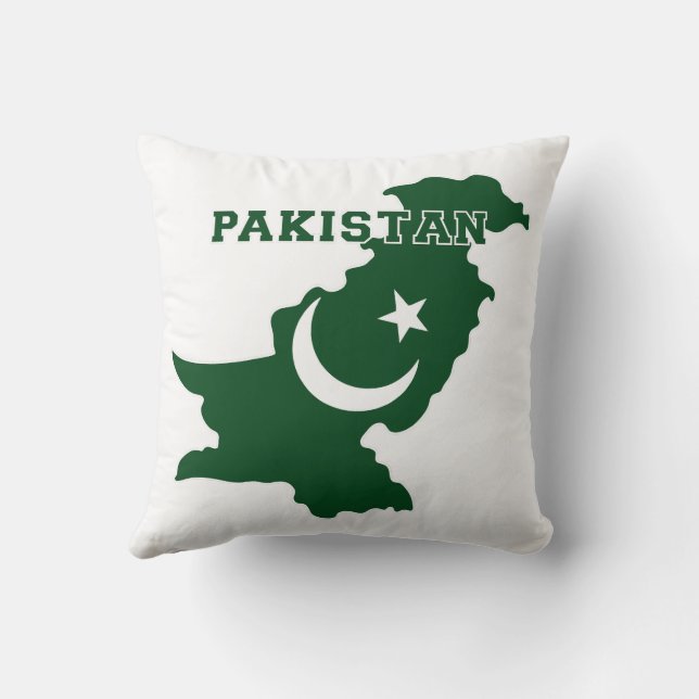 Pakistan Kussen (Achterkant)