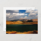 Pakistan Land Briefkaart (Voorkant / Achterkant)