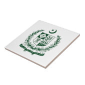 Pakistan landswapen symbool embleem adelaar tegeltje (Zijkant)