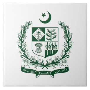 Pakistan landswapen symbool embleem adelaar tegeltje
