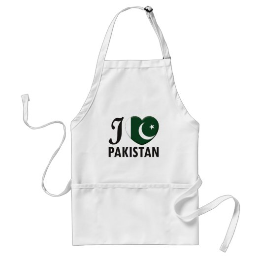 Pakistan Love Standaard Schort (Voorkant)
