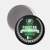 Pakistan Magneet (Voorkant / Achterkant)