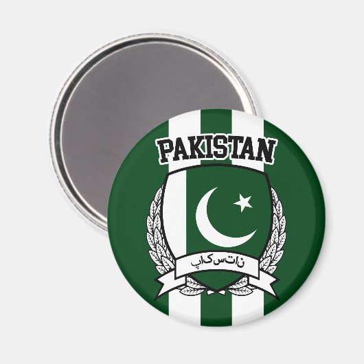 Pakistan Magneet (Voorkant / Achterkant)