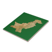 Pakistan Map Tile Tegeltje (Zijkant)