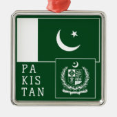 Pakistan Metalen Ornament (Voorkant)