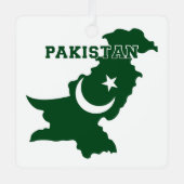 Pakistan Metalen Ornament (Voorkant)